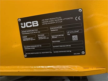 JCB Product Details